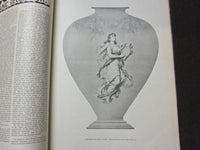 1899-1900 ART AMATEUR MAGAZINE BOUND VOLUME - GREAT ILLUSTRATIONS - KD 3048