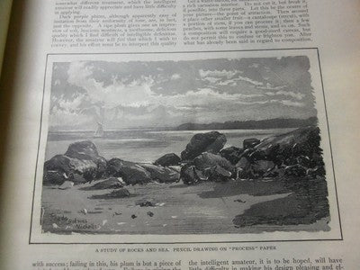 1901-1902 ART AMATEUR MAGAZINE BOUND VOLUME - GREAT ILLUSTRATIONS - KD 3051