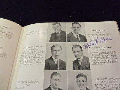 1944 OLIVET NAZARENE COLLEGE YEARBOOK - AURORA - BOURBONNAIS ILLINOIS - YB 178