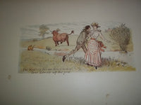 1888 LAST GRAPHIC PICTURES BOOK- RANDOLPH CALDECOTT- COLOR ILLUSTRATIONS- KD 999