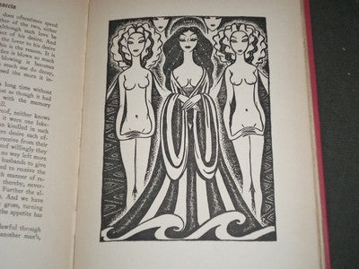 1931 THE MOST PLEASANT AND DELECTABLE QUESTIONS OF LOVE BOOK BOCCACCIO- KD 1073