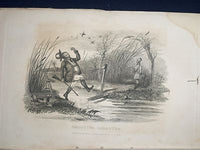 1833 THE SPORTING MAGAZINE PUB. IN LONDON LOT OF 3 - NICE ENGRAVINGS - WR 631