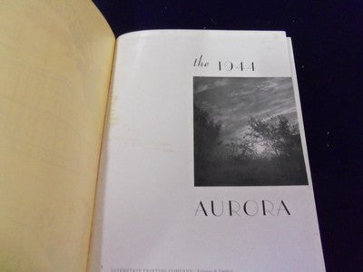 1944 OLIVET NAZARENE COLLEGE YEARBOOK - AURORA - BOURBONNAIS ILLINOIS - YB 178