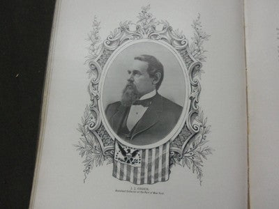 1900 THE GATEWAY TO THE CONTINENT BOOK - NEW YORK CUSTOMS - STOCKVIS - KD 729D
