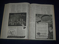 1944 OIL PAINT AND DRUG REPORTER BOUND VOLUME LOT OF 2 - GREAT ADS - KD 3408