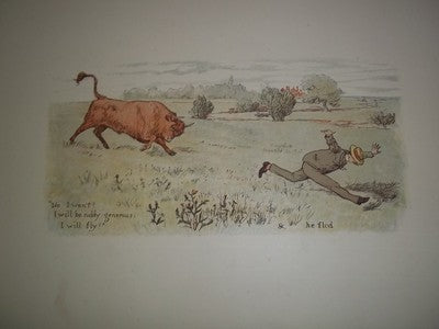 1888 LAST GRAPHIC PICTURES BOOK- RANDOLPH CALDECOTT- COLOR ILLUSTRATIONS- KD 999