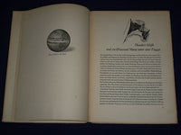1937 NEUNZIG JAHRE HAMBURN-AMERIKA LINIE GERMAN BOOK - PHOTOS - MAP - KD 1357