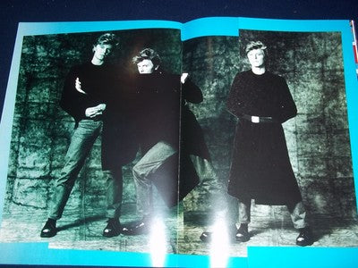 1987 DAVID BOWIE TOUR BOOK - THE GLASS SPIDER TOUR - GREAT PHOTOS - II 7953