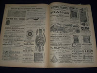 1892 FEBRUARY 10 MUSICAL COURIER MAGAZINE - NICE ILLUSTRATIONS & ADS - J 1244