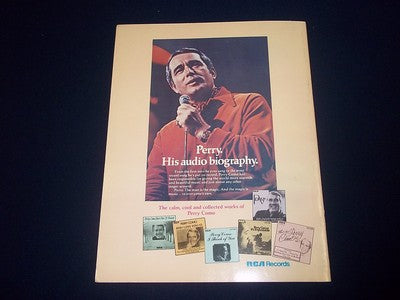 LATE 1970'S PERRY COMO MUSIC PROGRAM GREAT PHOTOS - II 2001