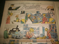1930 MAY 10 LA PRESSE MAGAZINE ILLUSTRE' FRENCH NEWSPAPER COLOR COMICS - NP 1036