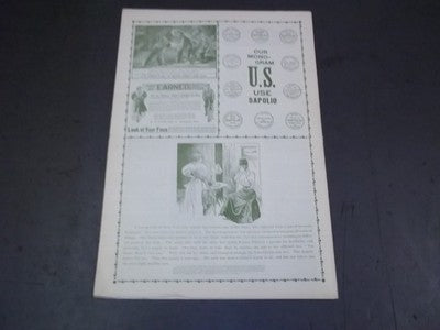 1897 AUGUST THE LADIES' WORLD MAGAZINE - GREAT PHOTOS AND ADS - SP 3023
