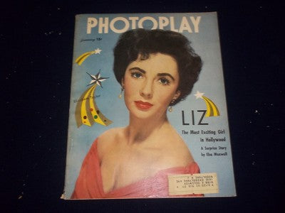 1950 JANUARY PHOTOPLAY MAGAZINE - ELIZABETH TAYLOR - SP 4475
