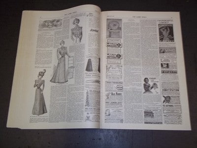 1899 FEBRUARY THE LADIES' WORLD MAGAZINE - GREAT PHOTOS AND ADS - SP 3040