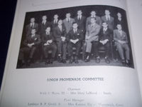 1931-1942 YALE PROM PROGRAM LOT 5 DIFFERENT - GREAT PHOTOS & ADS - O 1656
