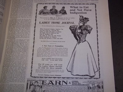 1898 FEBRUARY THE LADIES' WORLD MAGAZINE - GREAT PHOTOS AND ADS - SP 3037