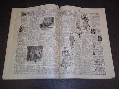 1899 JANUARY THE LADIES' WORLD MAGAZINE - GREAT PHOTOS AND ADS - SP 3041