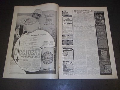 1910 NOVEMBER THE LADIES' WORLD MAGAZINE - GREAT PHOTOS AND ADS - SP 2989