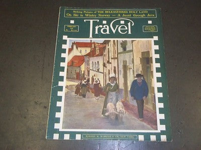 1918 FEBRUARY THE TRAVEL MAGAZINE - IN QUAINT BRITTANY - II 2107