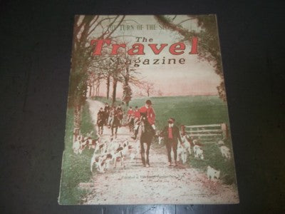 1907 SEPTEMBER THE TRAVEL MAGAZINE - RETURNING FROM THE HUNT - II 2061