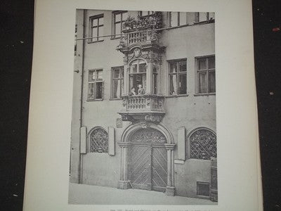 1906 ALT-NURNBERGS PROFANARCHITEKTUR LOT OF 112 PLATES - GERMAN - O 2081