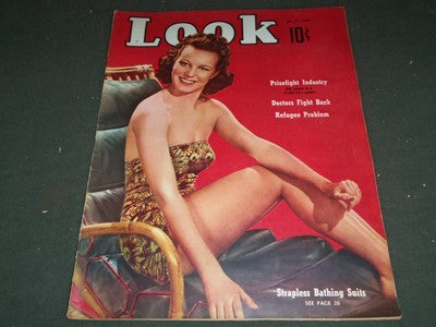1939 JANUARY 31 LOOK MAGAZINE - CECIL B. DEMILLE - NICE ADS - II 8435