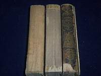 1846-1848 PICTORIAL HISTORY OF ENGLAND VOLUME LOT OF 3 - ILLUSTRATIONS - KD 1209