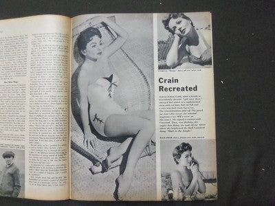 1954 JULY SEE MAGAZINE - JEANNE CRAIN COVER - ROCKEFELLER STORY - II 4472