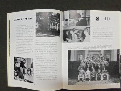 1953 THE OLIO AMHERST COLLEGE YEARBOOK - MASSACHUSETTS - GREAT PHOTOS - YB 309