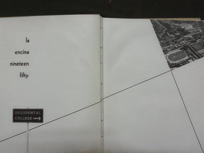 1950 LA ENCINA OCCIDENTAL COLLEGE YEARBOOK - LOS ANGELES CALIFORNIA - YB 298