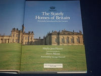 1982 THE STATELY HOMES OF BRITAIN HARDCOVER BOOK BY SIBYLLA FLOWER - KD 1584