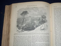 1846-1848 PICTORIAL HISTORY OF ENGLAND VOLUME LOT OF 3 - ILLUSTRATIONS - KD 1209