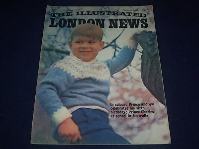 1966 FEBRUARY 19 THE ILLUSTRATED LONDON NEWS MAGAZINE - PRINCE ANDREW - J 782