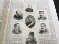 1897 FEBRUARY 13 ILLUSTRATED LONDON NEWS MAGAZINE - INDIAN FAMINE - WR 1495A