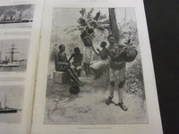 1897 FEBRUARY 13 ILLUSTRATED LONDON NEWS MAGAZINE - INDIAN FAMINE - WR 1495A