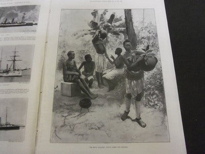 1897 FEBRUARY 13 ILLUSTRATED LONDON NEWS MAGAZINE - INDIAN FAMINE - WR 1495A