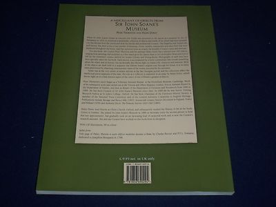 1992 MISCELLANY OF OBJECTS FROM SIR JOHN SOANE'S MUSEUM SOFTCOVER BOOK - KD 1609