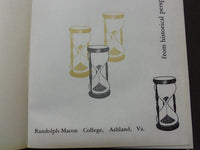 1962 YELLOW JACKET RALPH MACON COLLEGE YEARBOOK - ASHLAND VIRGINIA - YB 333
