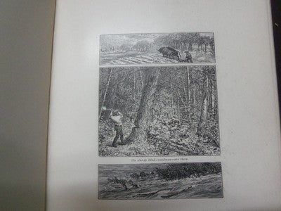 1877 THE FLOOD OF YEARS CHILDREN'S BOOK - BY WILLIAM CULLEN BRYANT - KD 1744J