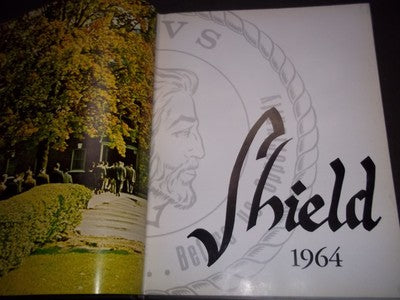 1964 SHIELD ST. MICHAEL'S COLLEGE YEARBOOK - WINOOSKI, VERMONT - PHOTOS - YB 314