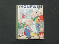 1920S THREE LITTLE PIGS CHILDREN'S BOOK - PLATT & MUNK COMPANY - KD 1744L