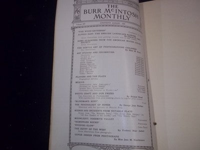 1909 AUG THE BURR MCINTOSH MONTHLY MAGAZINE - THE WOOD GATHERER - II 1748