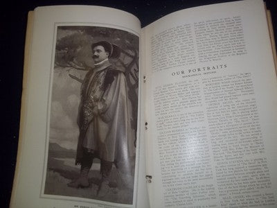 1908 NOV THE BURR MCINTOSH MONTHLY MAGAZINE - ROMANCE - ALIEEN FLAVEN - II 1756