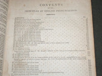 1825 A CRITICAL PRONOUNCING DICTIONARY EXPOSITOR OF ENGLISH LANGUAGE - KD 1080