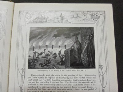 1914 THE CONQUEST OF FIRE BOOK - SEARCH LIGHT LIBRARY - ILLUSTRATED - KD 729E