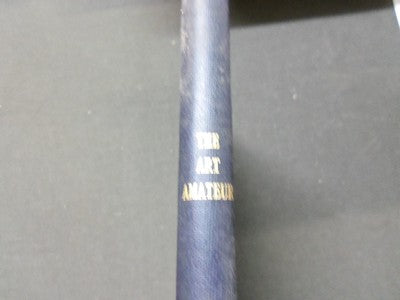 1899-1900 ART AMATEUR MAGAZINE BOUND VOLUME - GREAT ILLUSTRATIONS - KD 3048