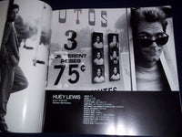 1985 HUEY LEWIS AND THE NEWS TOUR BOOK - JAPANESE - GREAT PHOTOS - II 7920