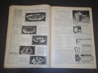 1907 MAY THE LADIES' WORLD MAGAZINE - GREAT PHOTOS AND ADS - SP 3007