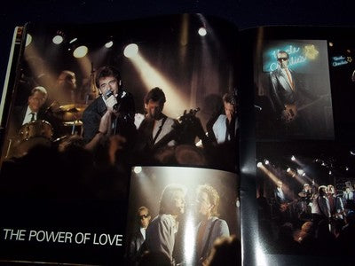 1985 HUEY LEWIS AND THE NEWS TOUR BOOK - JAPANESE - GREAT PHOTOS - II 7920