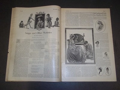 1907 NOVEMBER THE LADIES' WORLD MAGAZINE - GREAT PHOTOS AND ADS - SP 3006